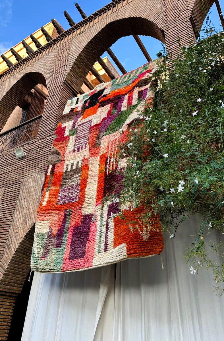 Ounagha – Handmade Colorful Moroccan Rug