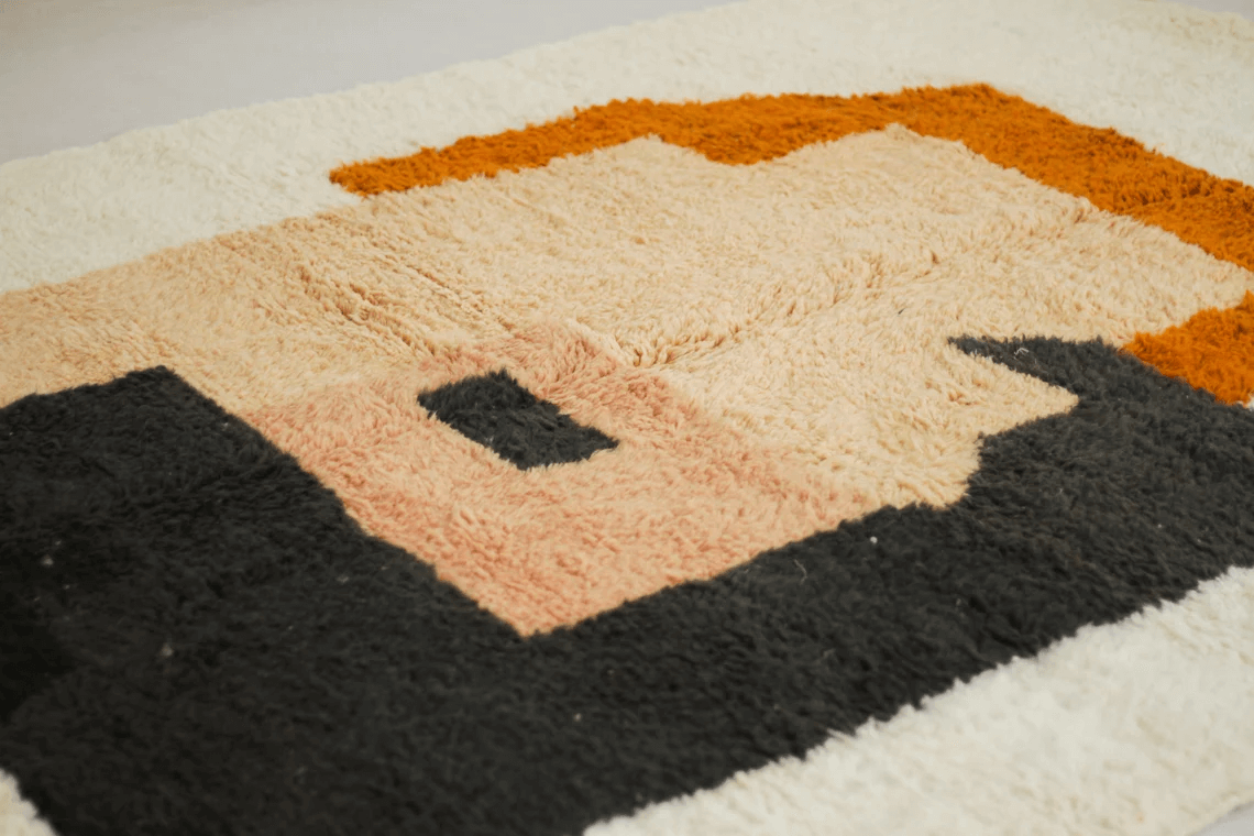 Atlas Muse – Handmade Beige Berber Rug