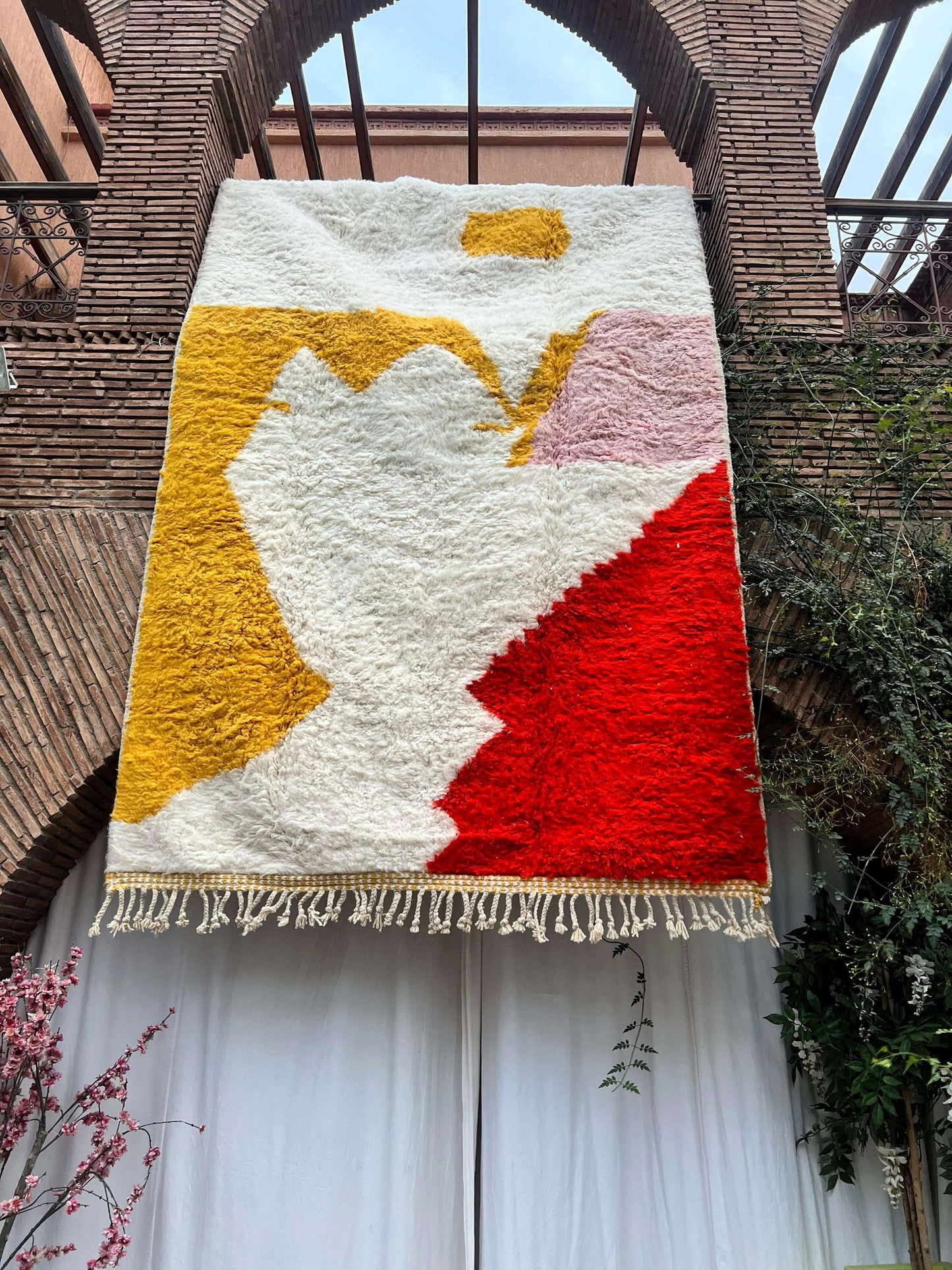 شروق شمس تارودانت – سجادة مغربية يدوية الصنع