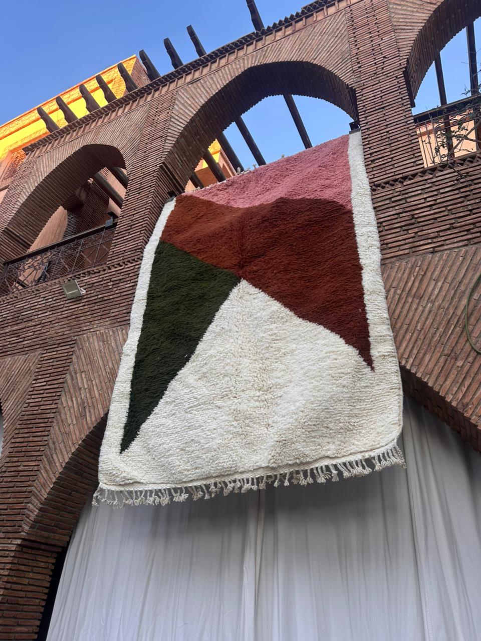 Tamesloht – Handmade Colorful Moroccan Rug