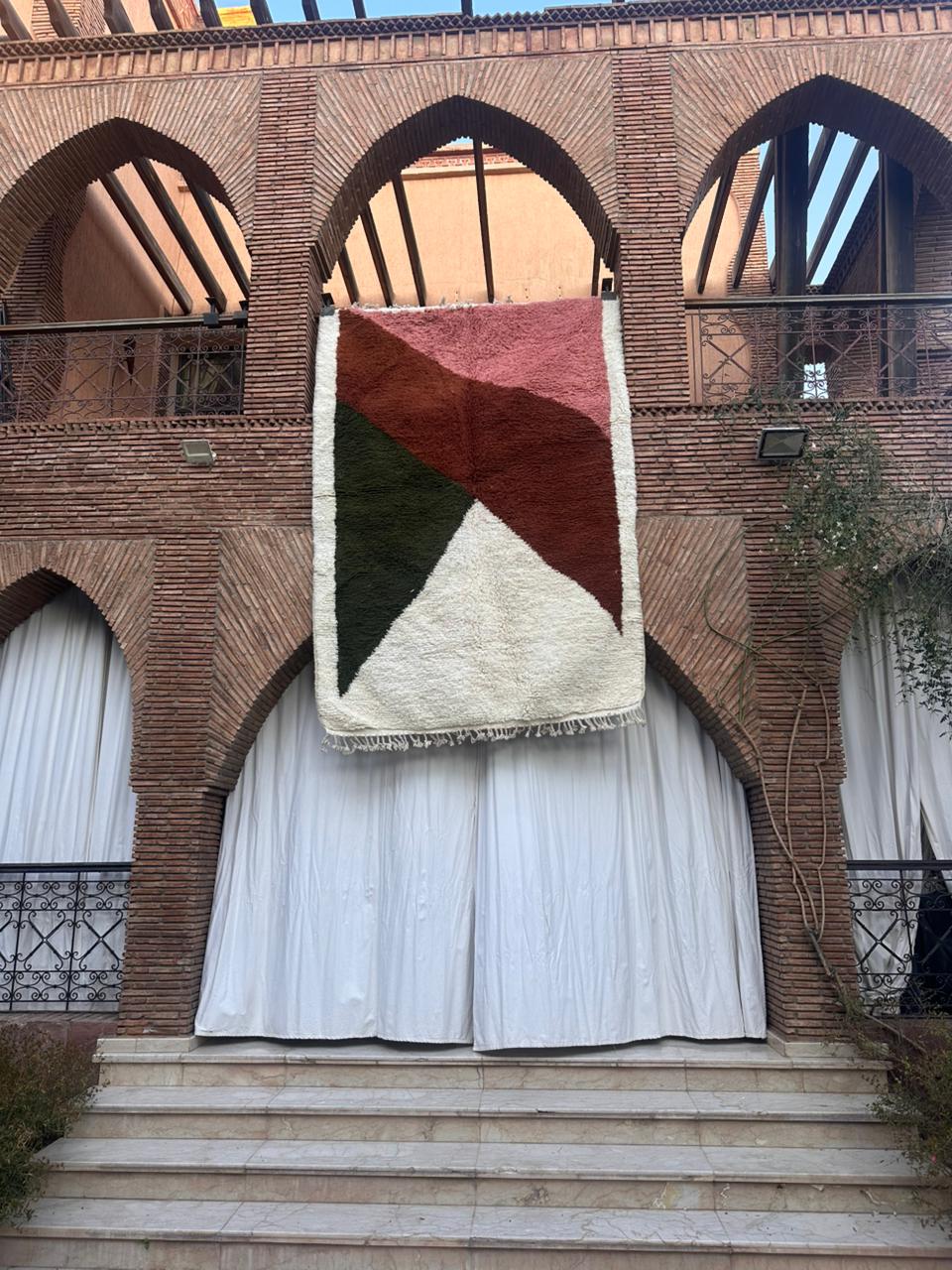 Tamesloht – Handmade Colorful Moroccan Rug
