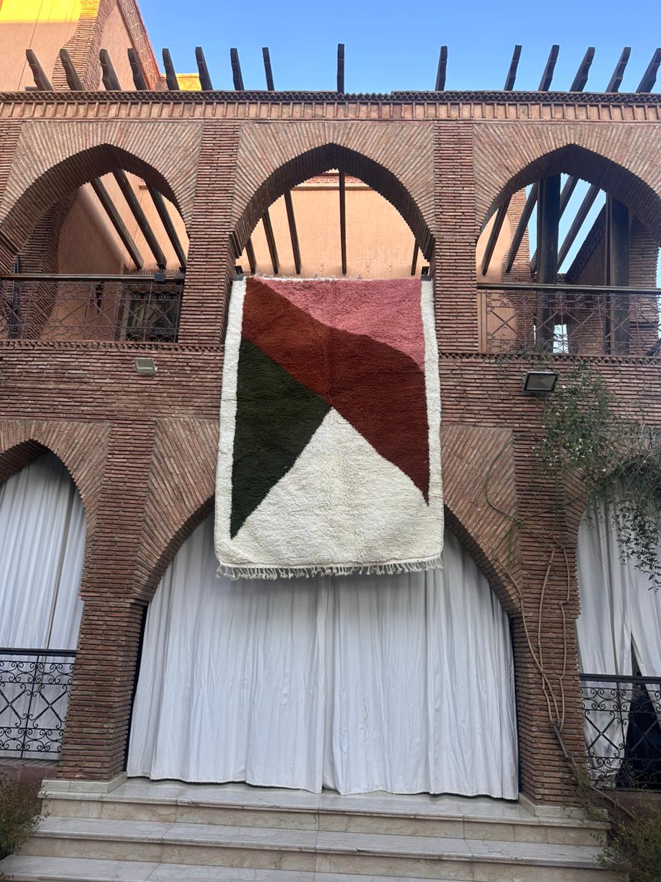 Tamesloht – Handmade Colorful Moroccan Rug