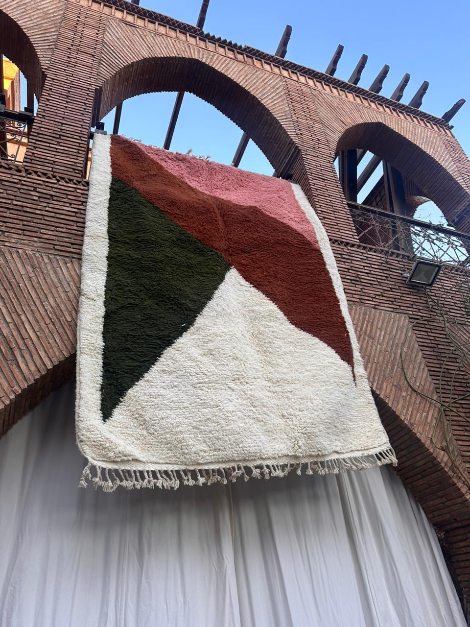 Tamesloht – Handmade Colorful Moroccan Rug