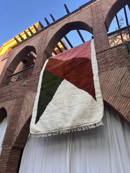 Tamesloht – Handmade Colorful Moroccan Rug