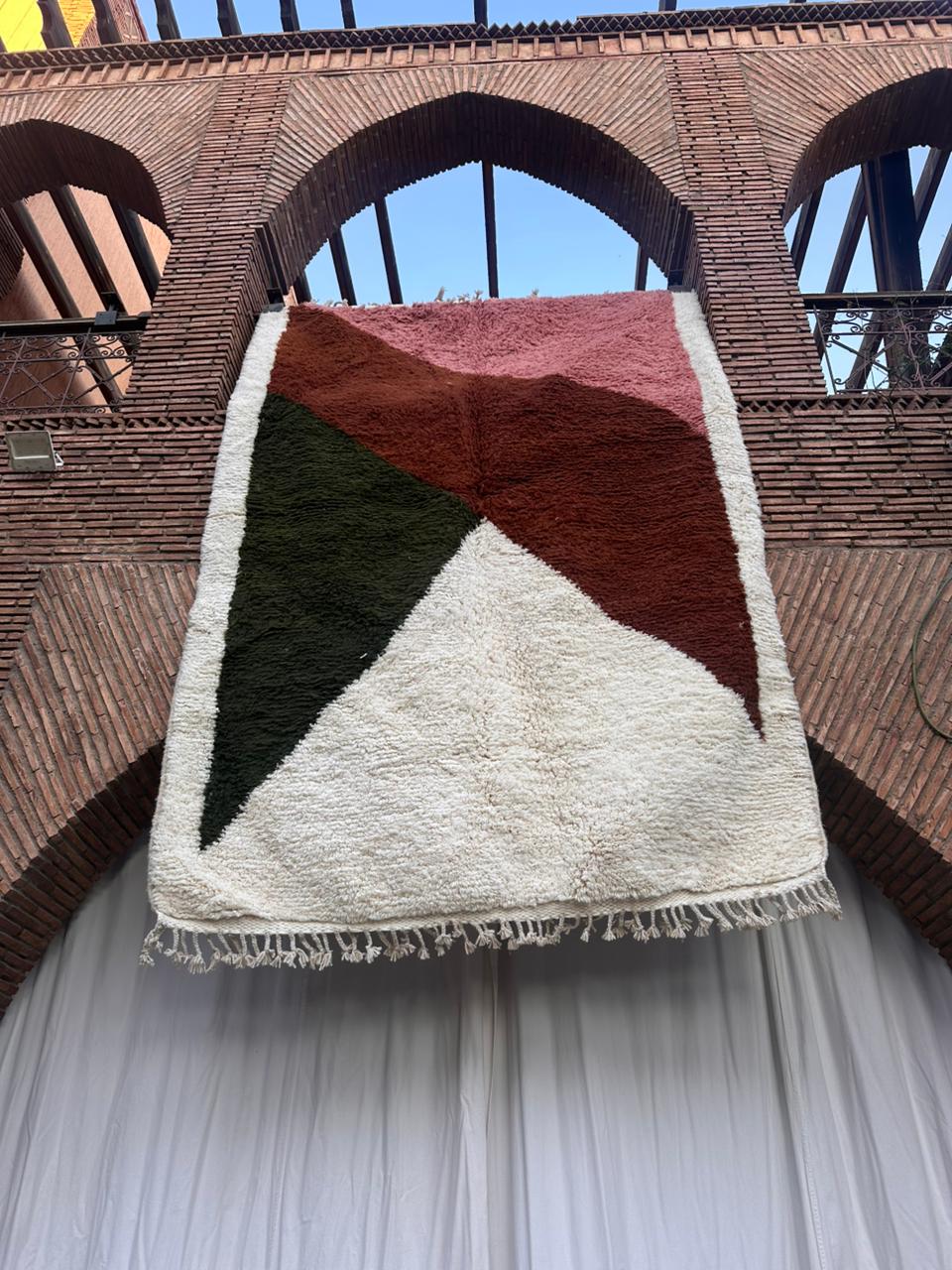 Tamesloht – Handmade Colorful Moroccan Rug