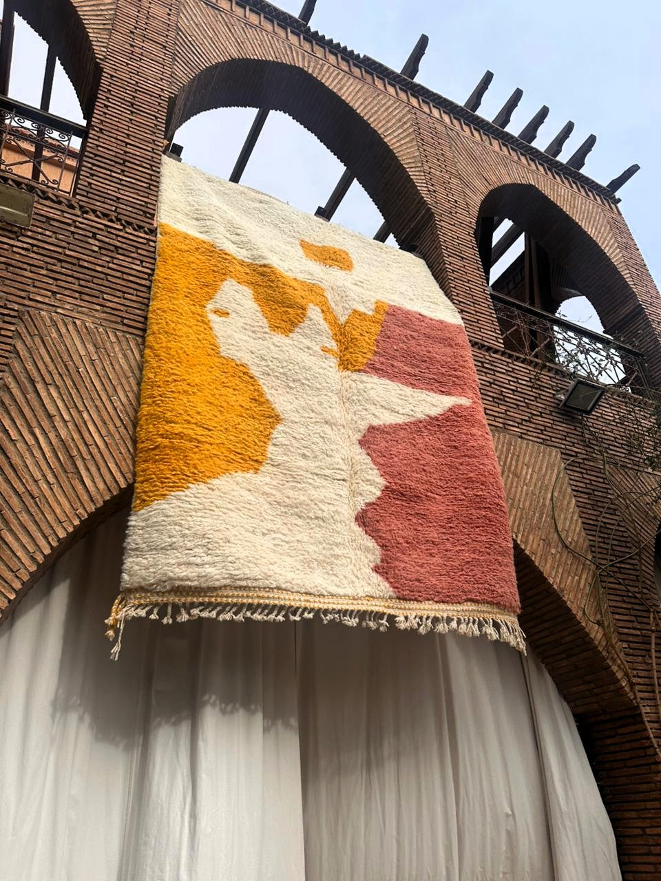 Sidi Rahal – Handmade Colorful Moroccan Rug