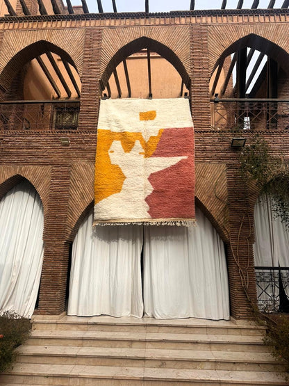 Sidi Rahal – Handmade Colorful Moroccan Rug