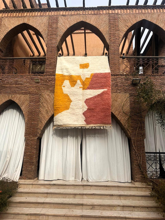 Sidi Rahal – Handmade Colorful Moroccan Rug