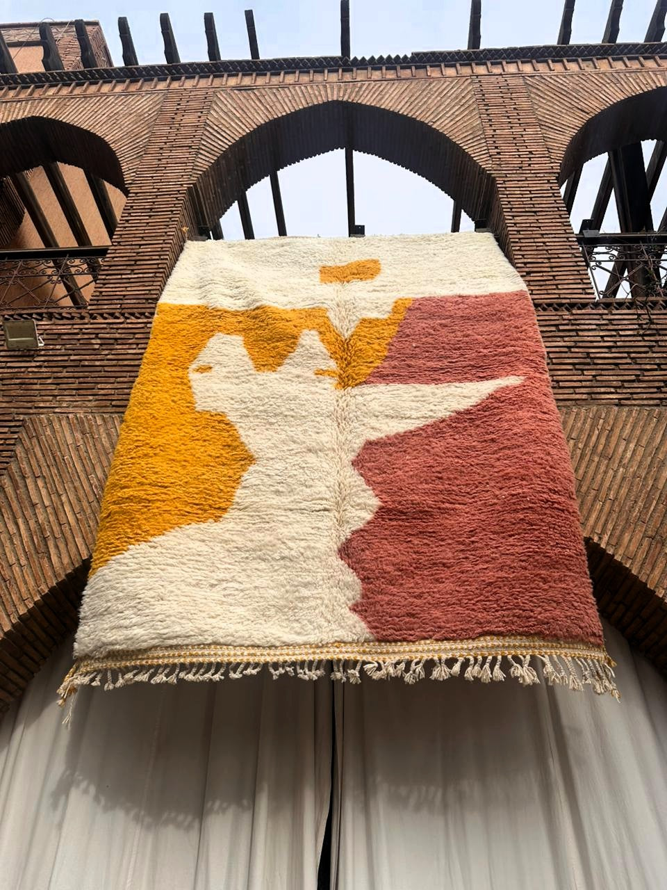 Sidi Rahal – Handmade Colorful Moroccan Rug