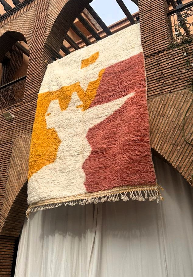 Sidi Rahal – Handmade Colorful Moroccan Rug