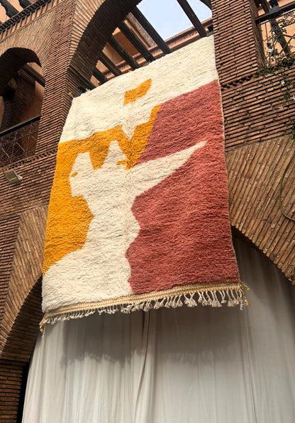Sidi Rahal – Handmade Colorful Moroccan Rug