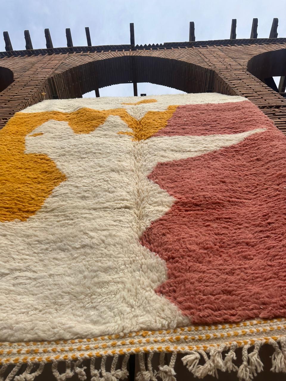 Sidi Rahal – Handmade Colorful Moroccan Rug