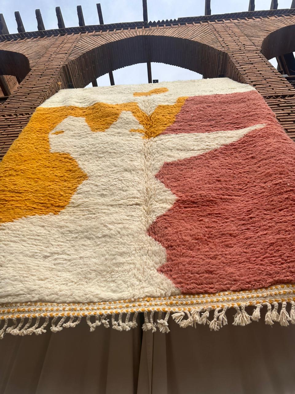 Sidi Rahal – Handmade Colorful Moroccan Rug