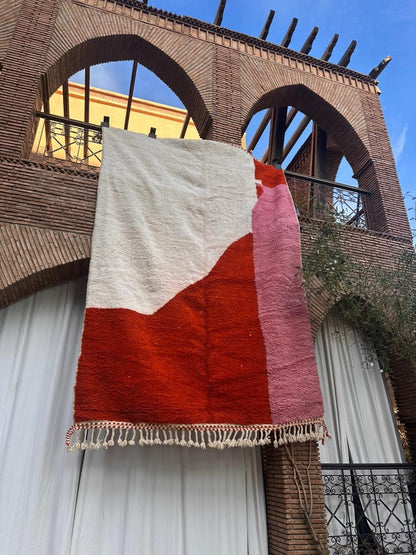 Tnine – Handmade Colorful Moroccan Rug