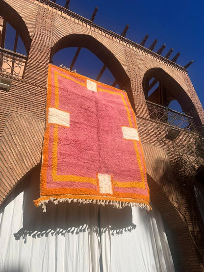 Ait Ourir – Handmade Pink Moroccan Rug