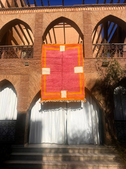 Ait Ourir – Handmade Pink Moroccan Rug
