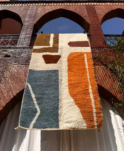 Ghmate – Handmade Colorful Moroccan Rug