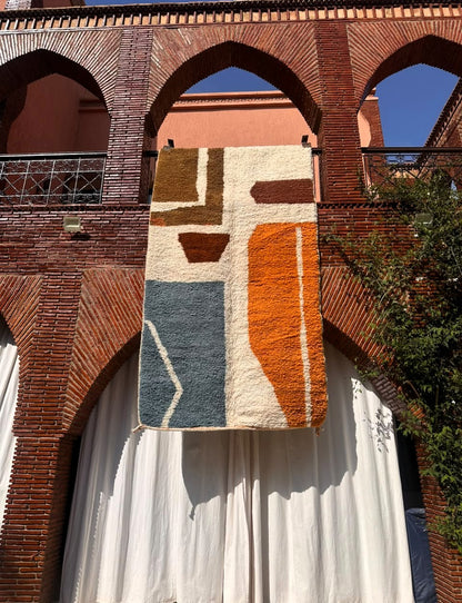 Ghmate – Handmade Colorful Moroccan Rug