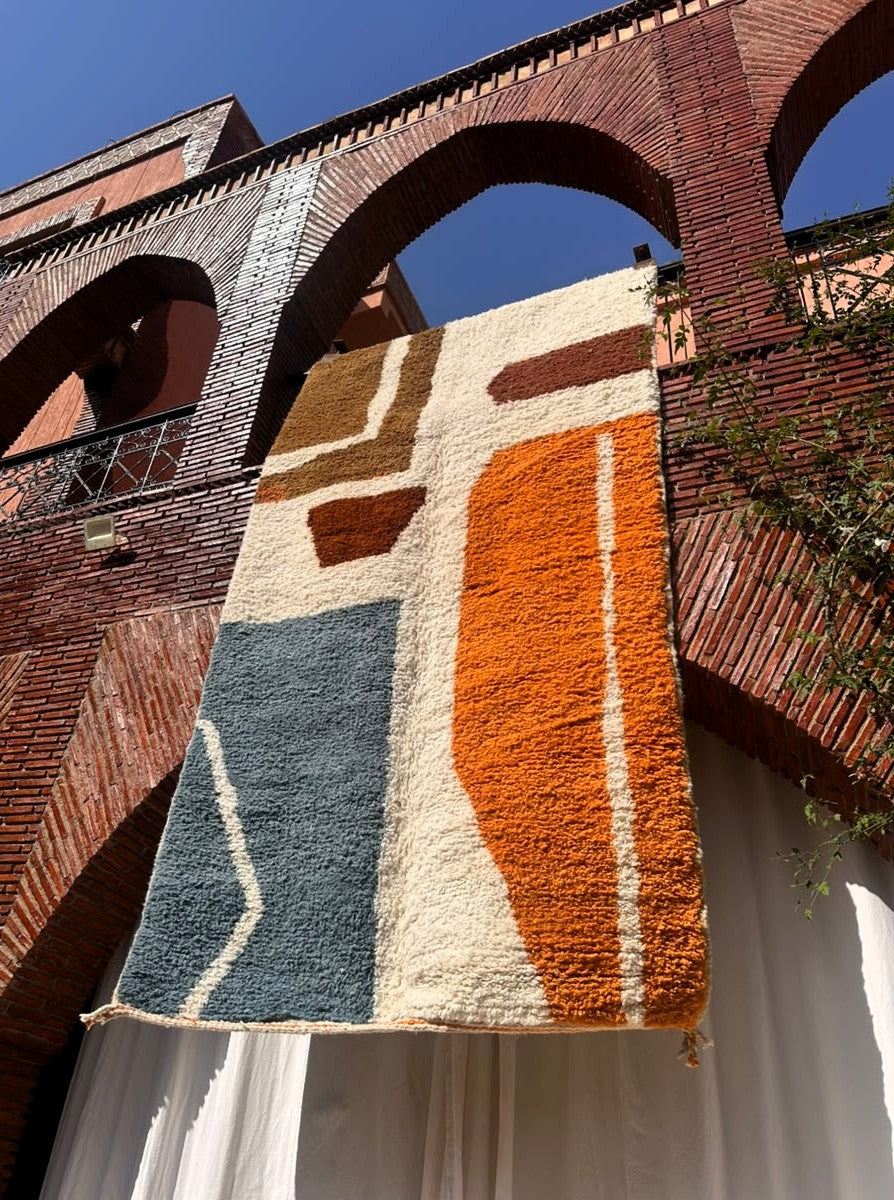 Ghmate – Handmade Colorful Moroccan Rug