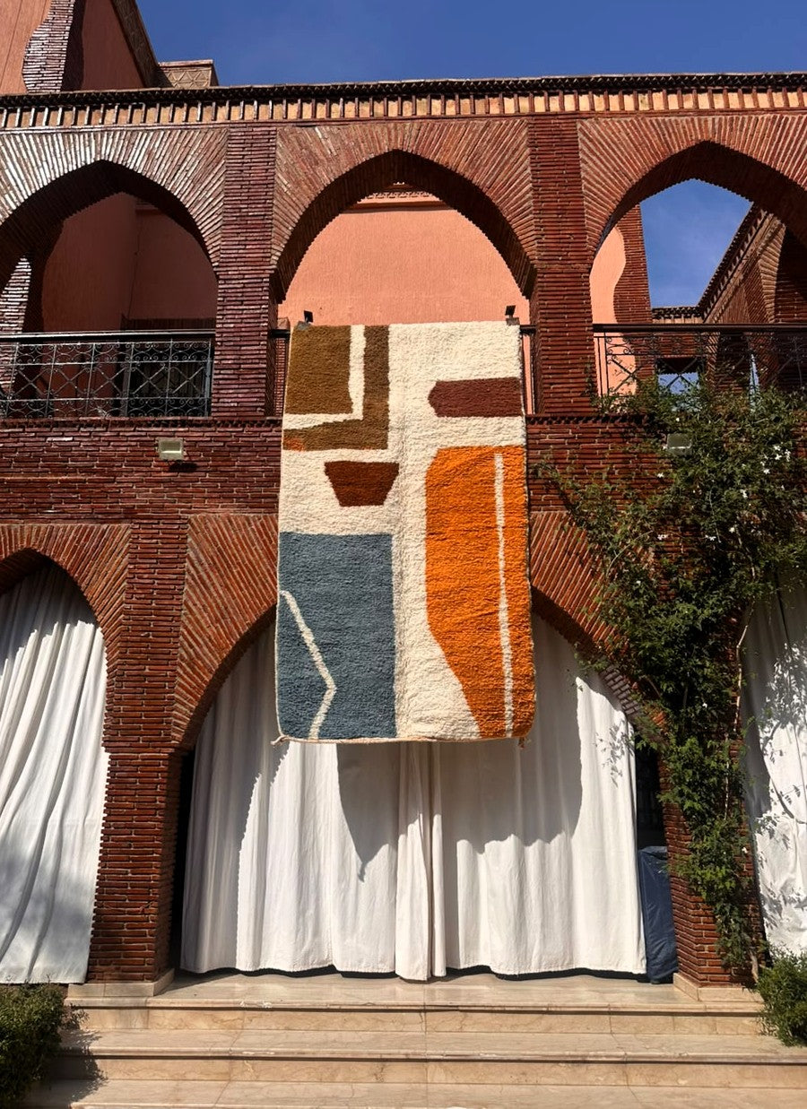 Ghmate – Handmade Colorful Moroccan Rug