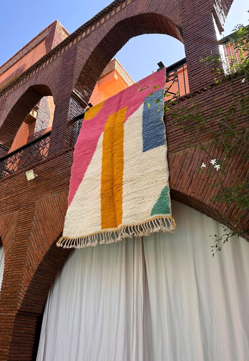 Asni – Handmade Colorful Moroccan Rug