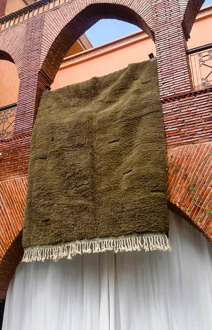 Sidi Bou Othmane – Green Moroccan Rug