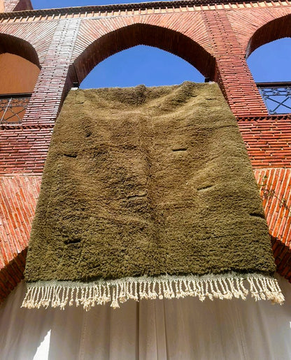 Sidi Bou Othmane – Green Moroccan Rug