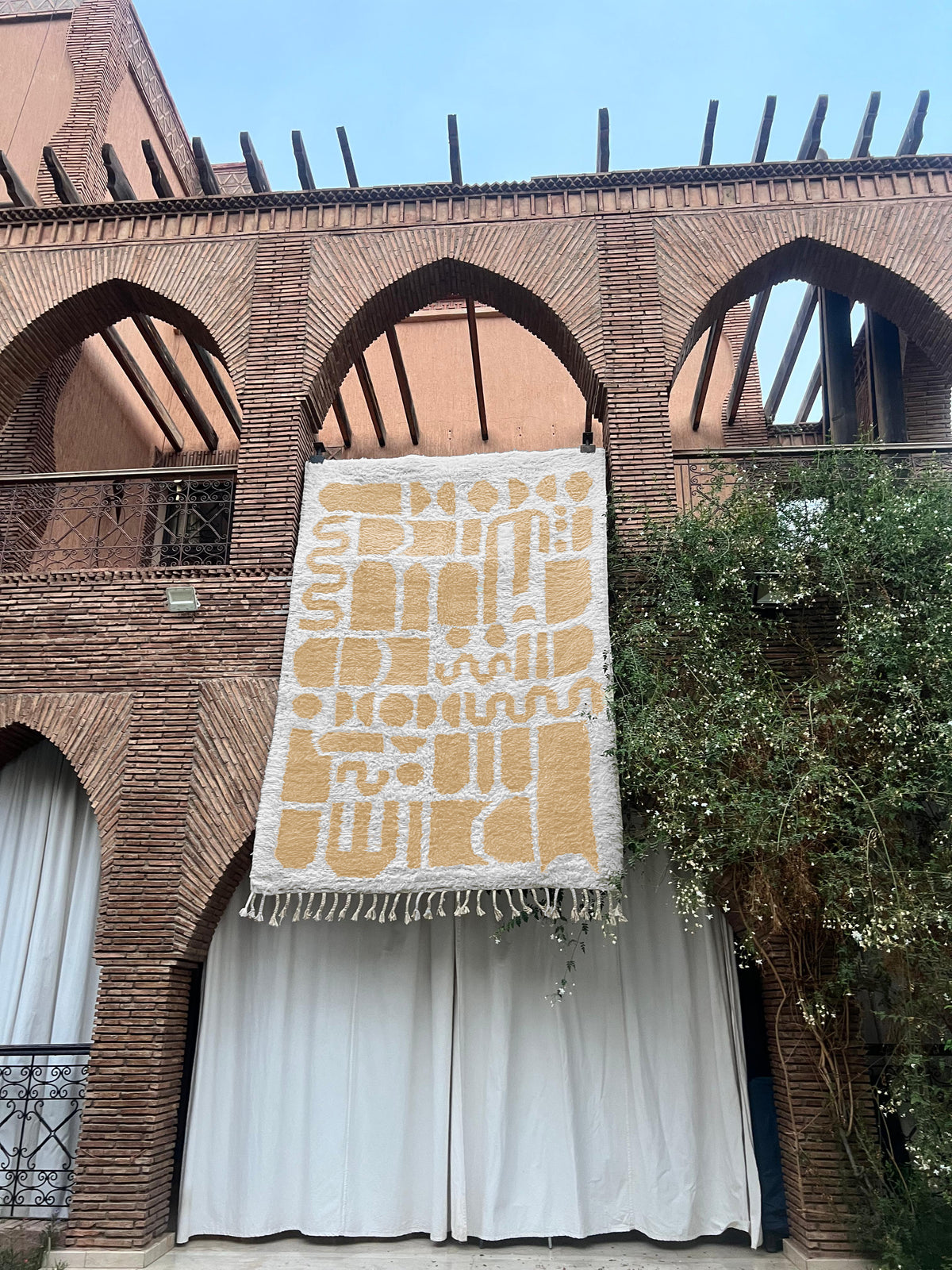 Taliouine – Handmade Mustard Moroccan Rug