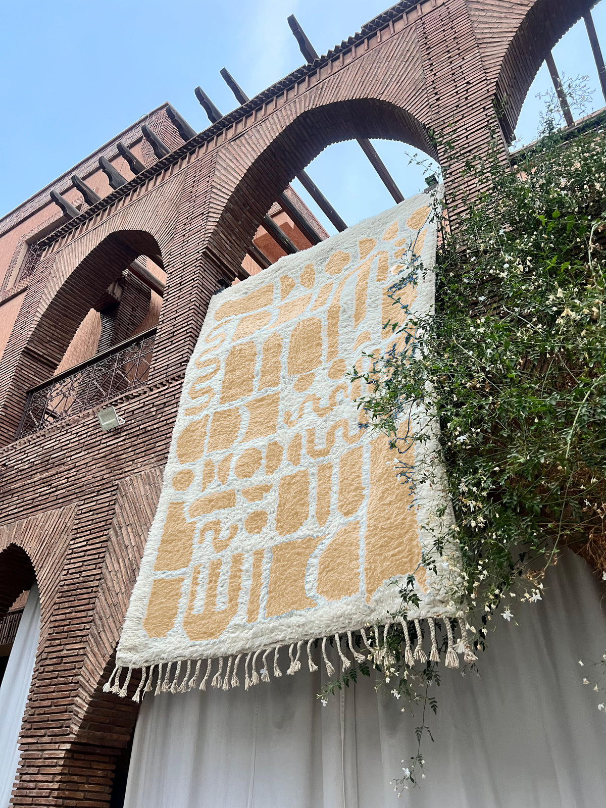 Taliouine – Handmade Mustard Moroccan Rug