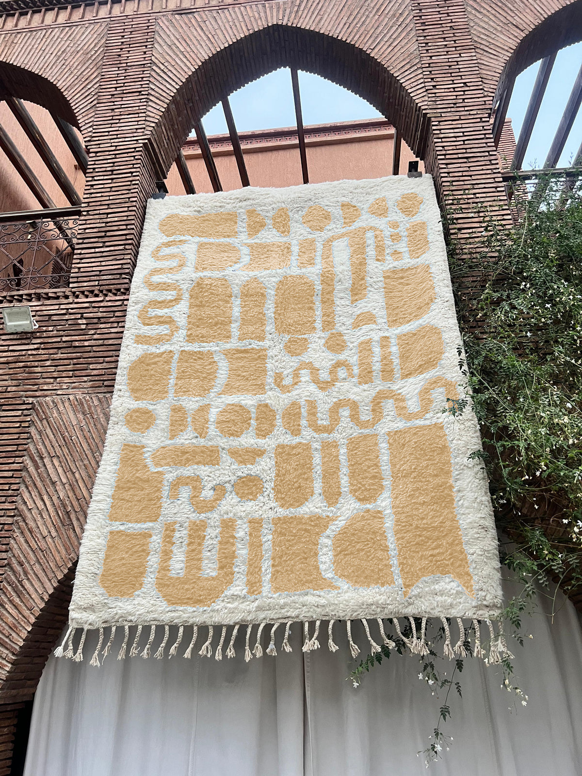Taliouine – Handmade Mustard Moroccan Rug