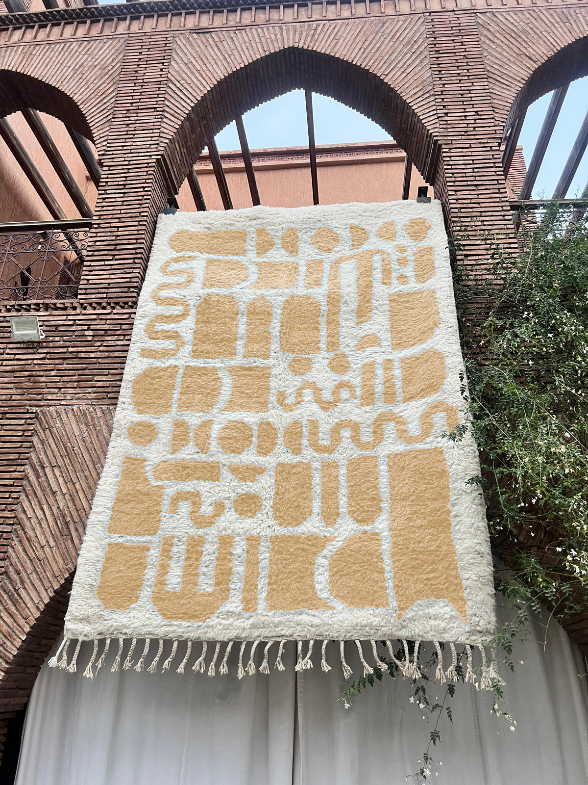 Taliouine – Handmade Mustard Moroccan Rug