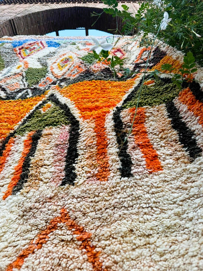 Had Dra – Handmade Colorful Moroccan Rug