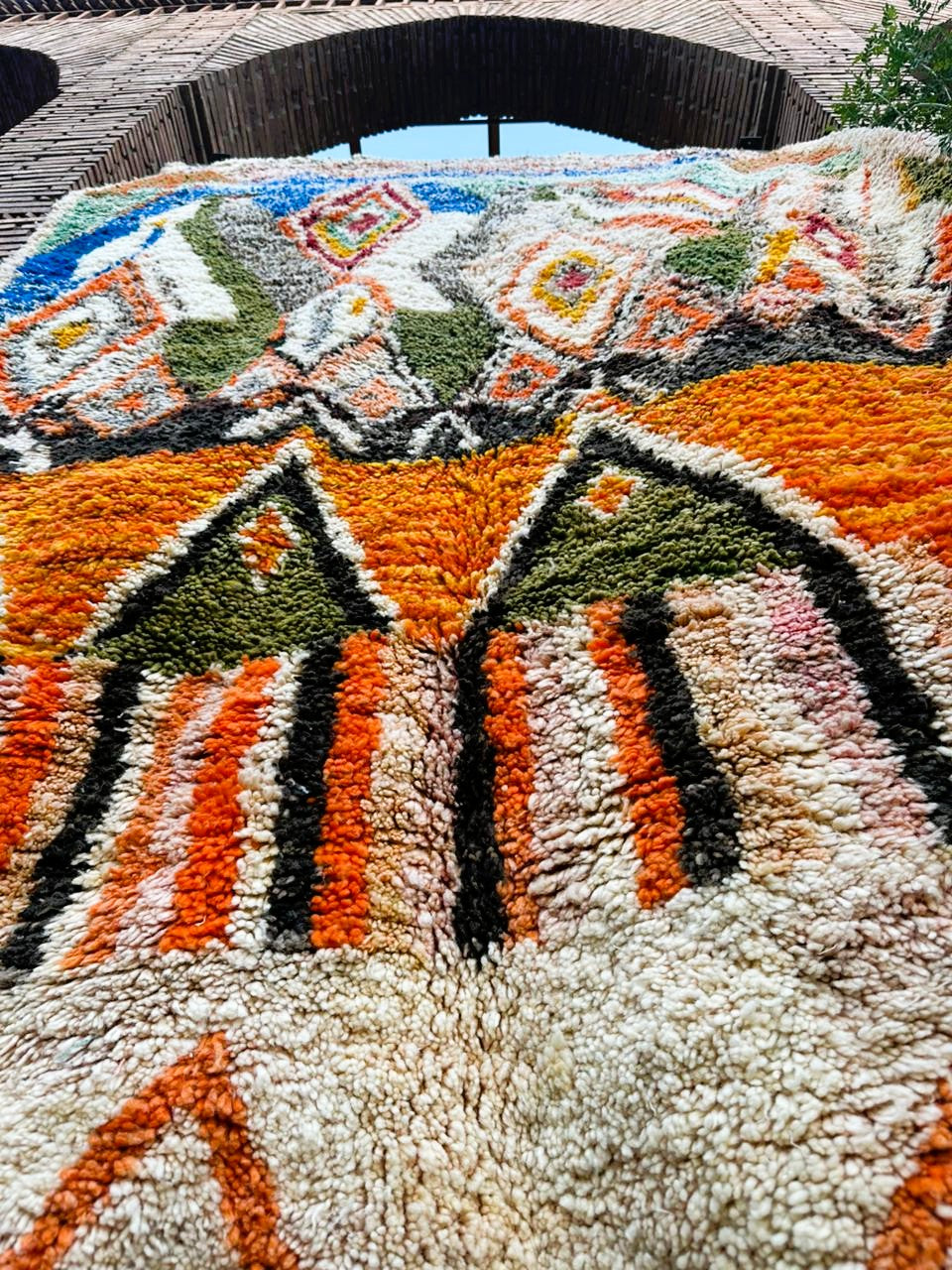 Had Dra – Handmade Colorful Moroccan Rug