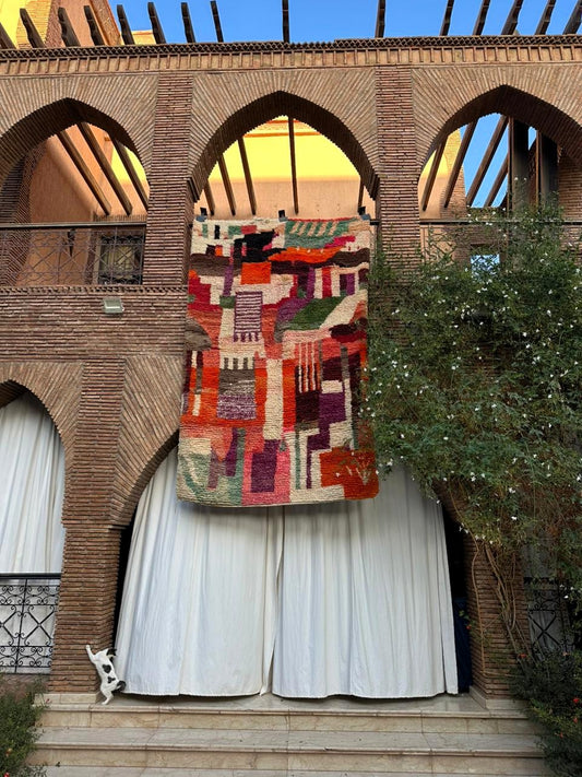 Ounagha – Handmade Colorful Moroccan Rug