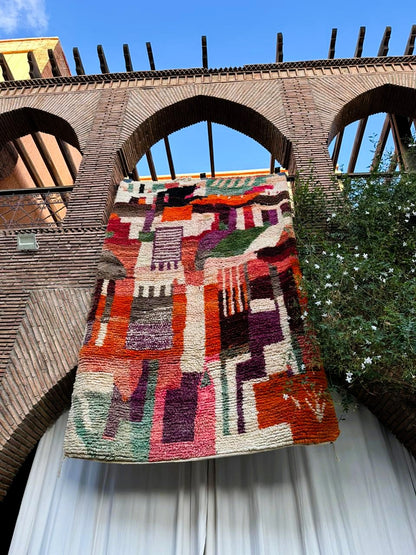 Ounagha – Handmade Colorful Moroccan Rug