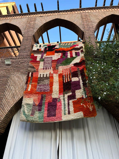 Ounagha – Handmade Colorful Moroccan Rug