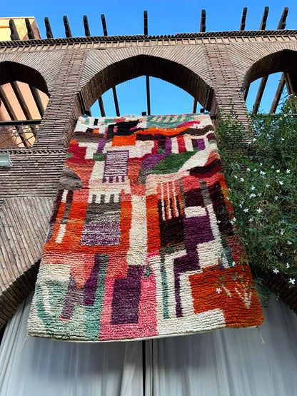 Ounagha – Handmade Colorful Moroccan Rug