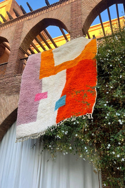 Temara – Handmade Colorful Moroccan Rug