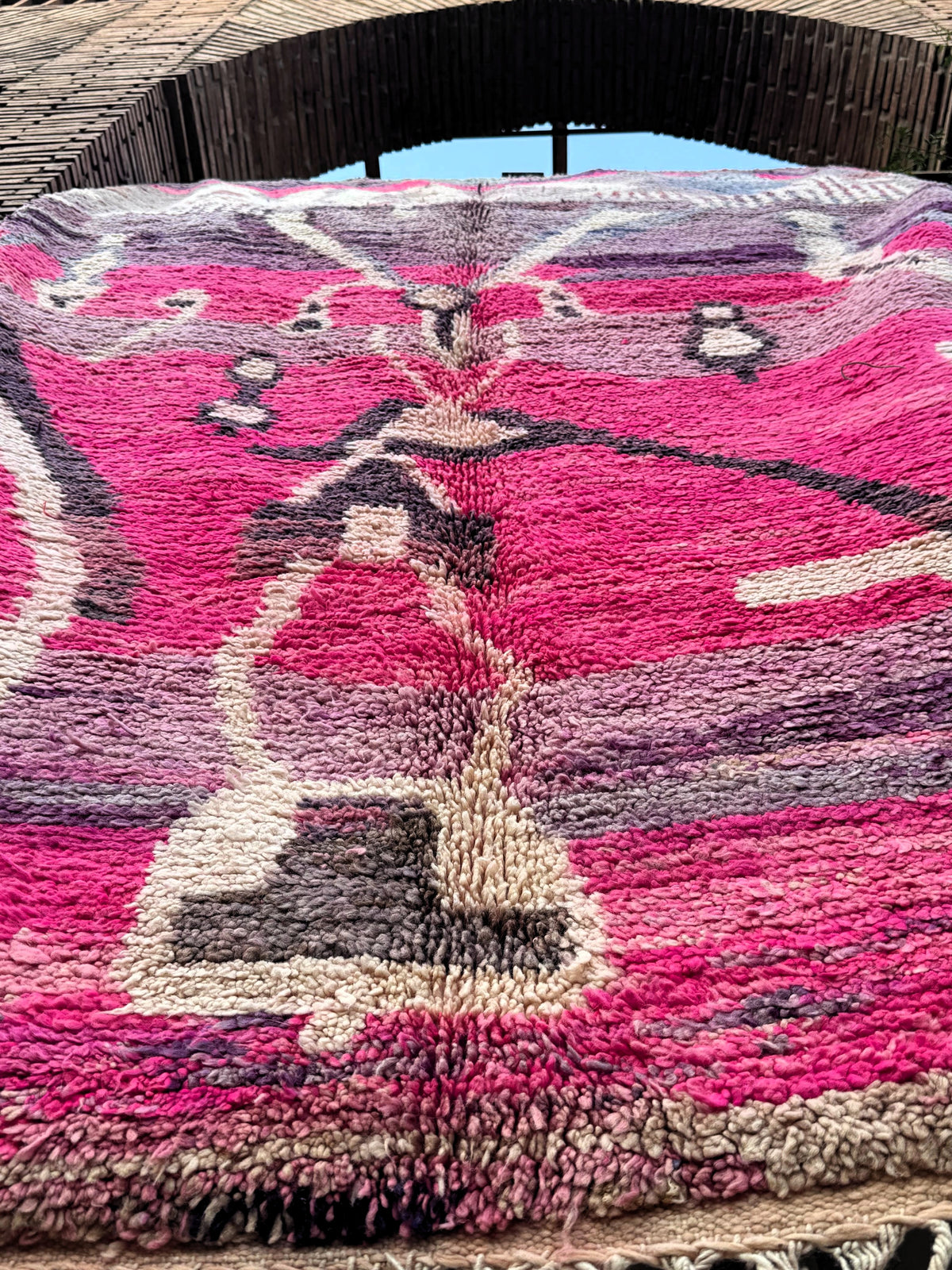 Zaouiat – Handmade Pink Moroccan Rug