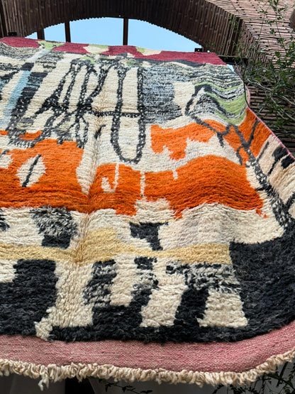 Ijoukak – Handmade Colorful Moroccan Rug