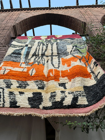 Ijoukak – Handmade Colorful Moroccan Rug