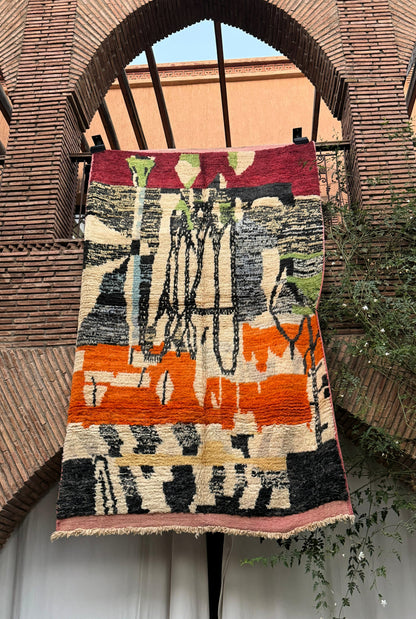 Ijoukak – Handmade Colorful Moroccan Rug