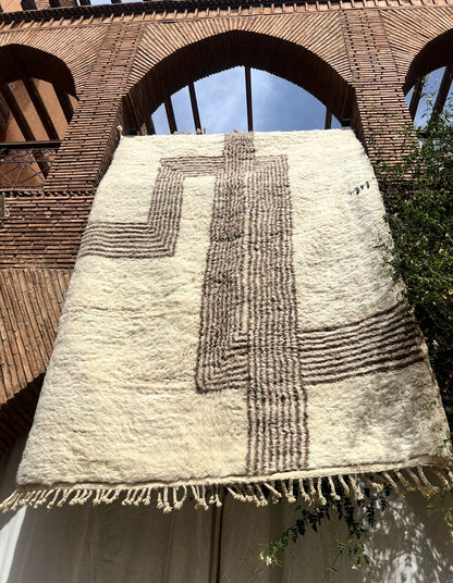 Azemmour – Handmade White Moroccan Rug