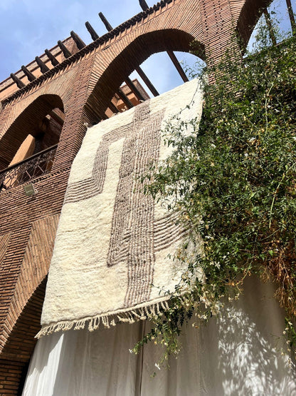 Azemmour – Handmade White Moroccan Rug