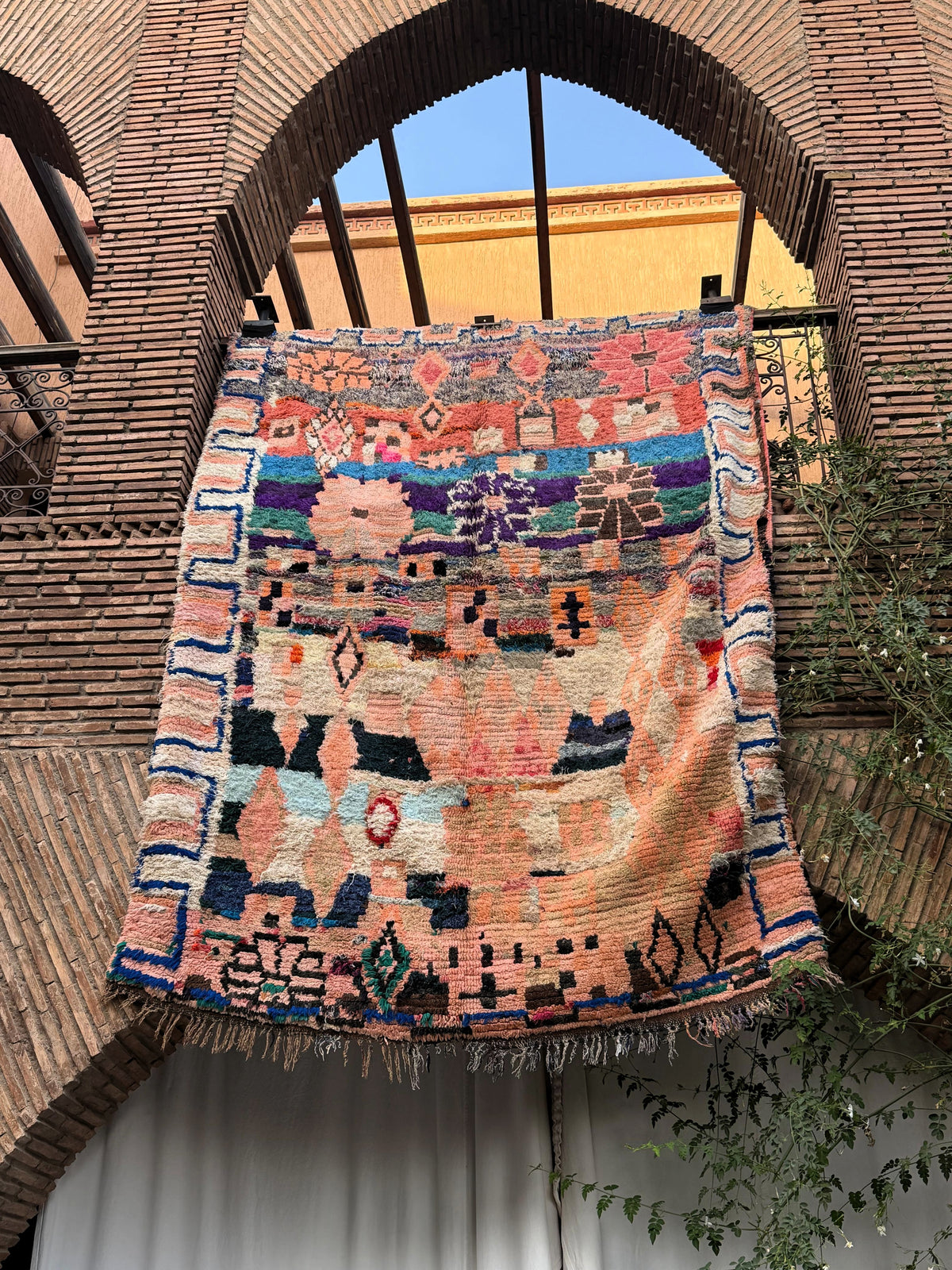 Amtoudi – Handmade Colorful Moroccan Rug