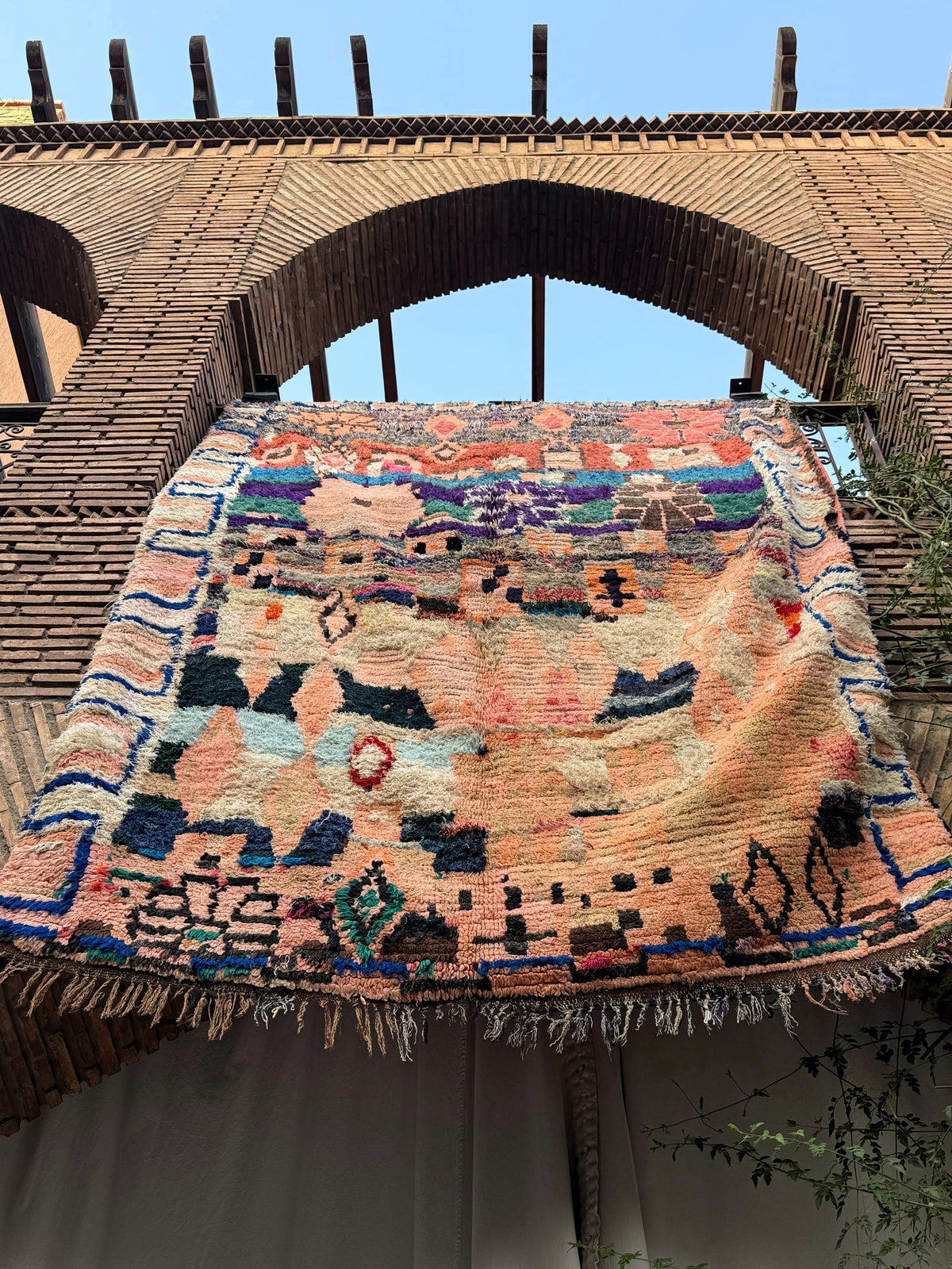 Amtoudi – Handmade Colorful Moroccan Rug