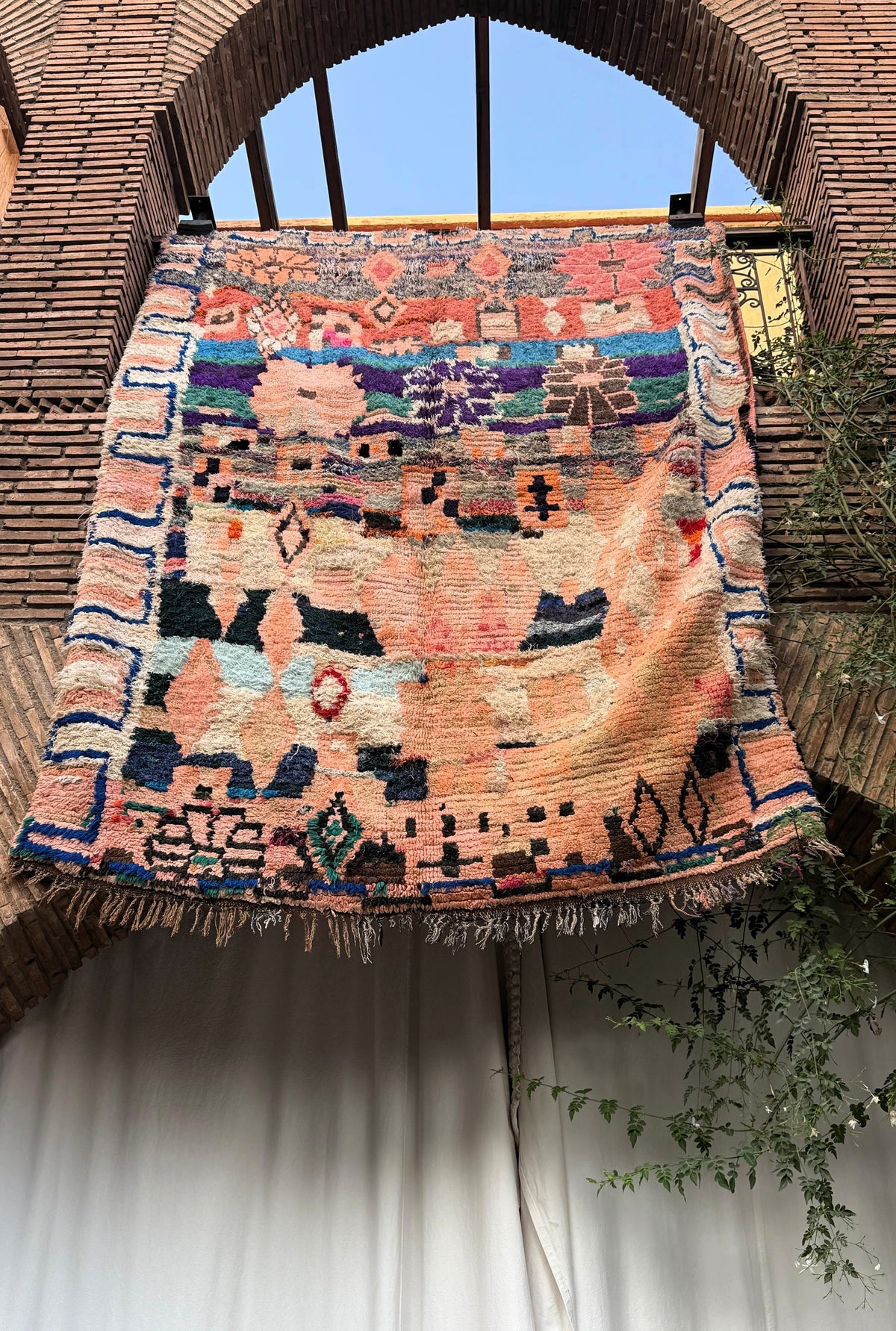 Amtoudi – Handmade Colorful Moroccan Rug