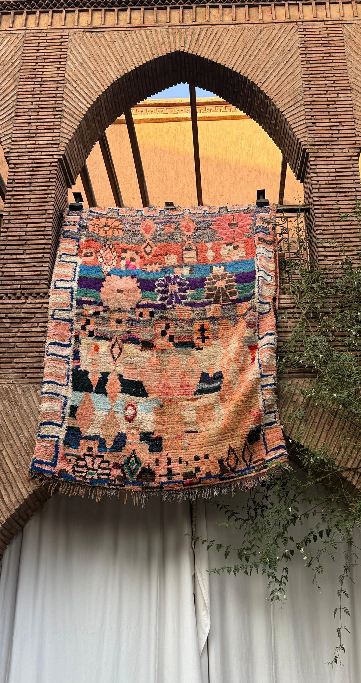 Amtoudi – Handmade Colorful Moroccan Rug