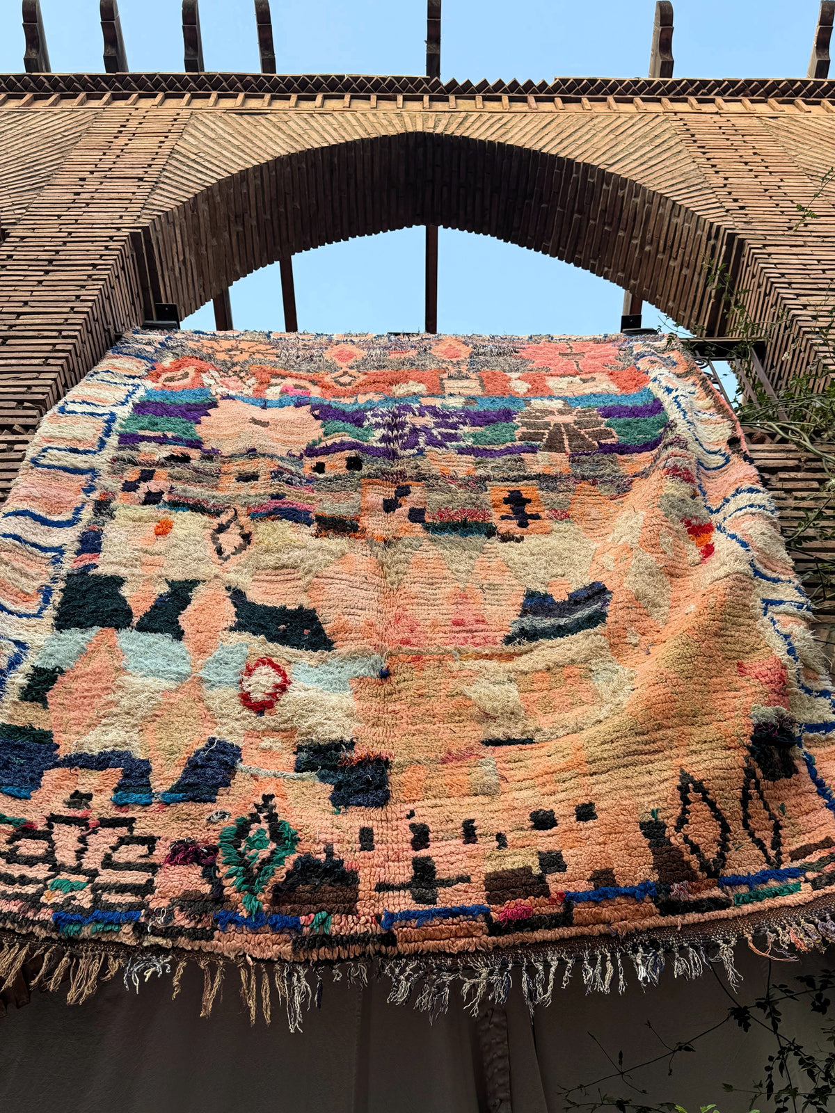 Amtoudi – Handmade Colorful Moroccan Rug