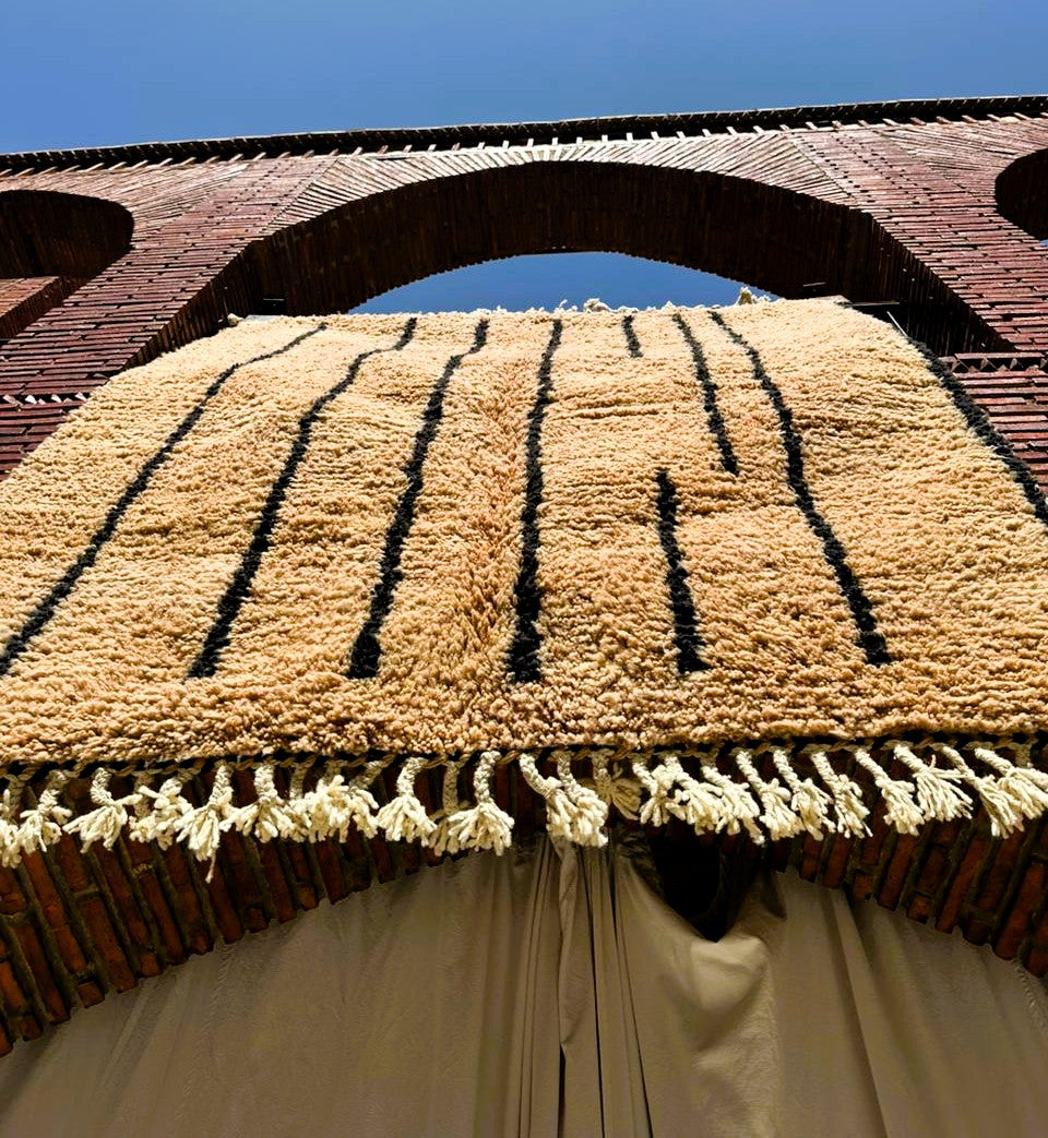 Ounein – Caramel Moroccan Rug